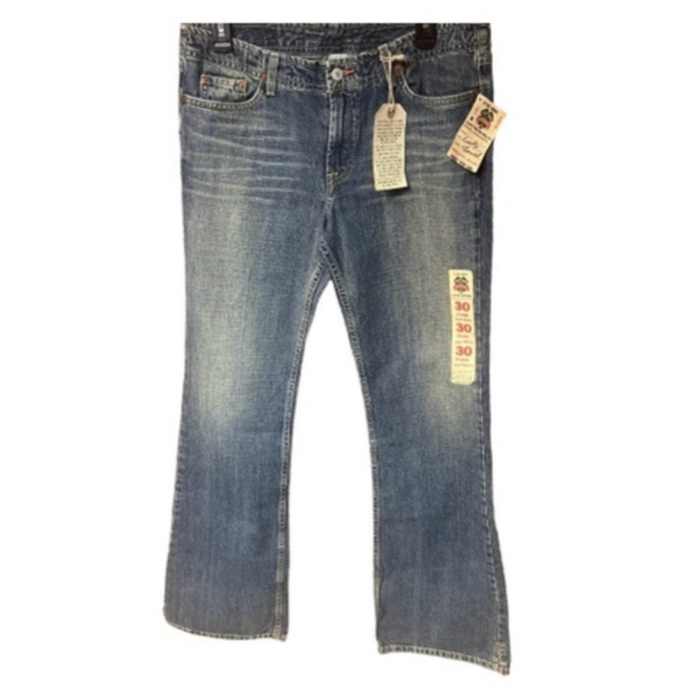 Lucky Brand Dungarees Jet Setter Flare Leg Jeans‎ NWT